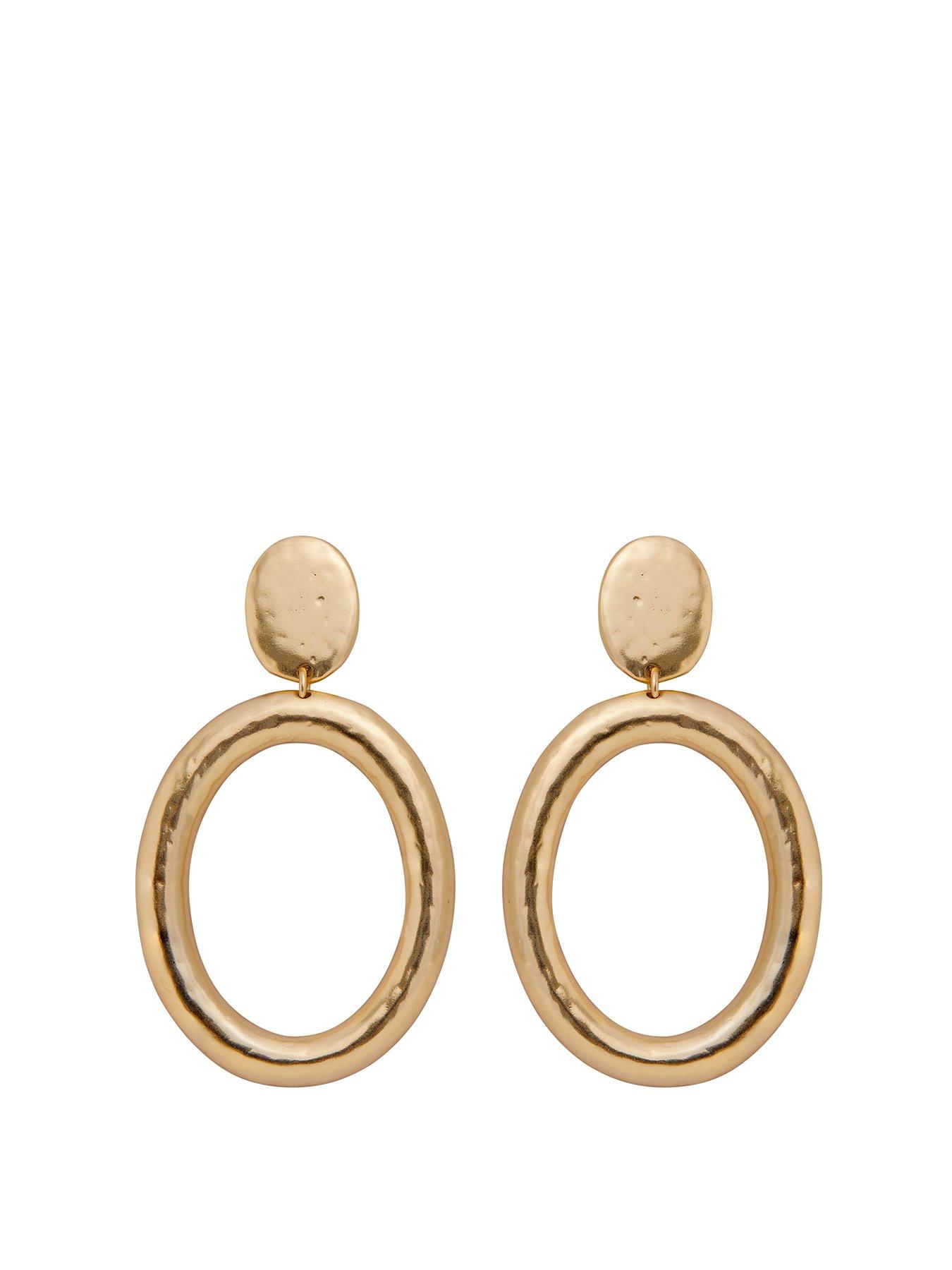 Details about Big hoop 18CT rose gold plated earrings dazzling clear white round gems gift bag Details about Big hoop 18CT rose gold plated earrings dazzling clear white round gems gift bag